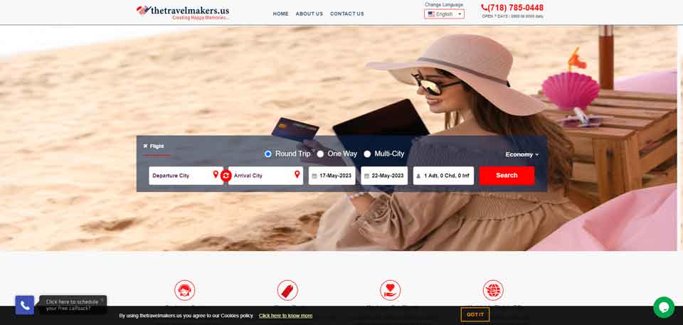 Thetravelmakers Official Website