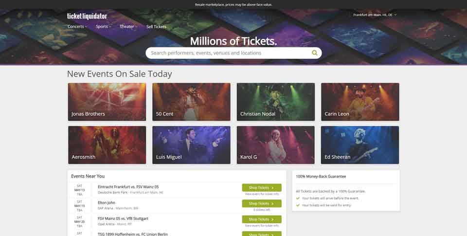 TicketLiquidator Official Website