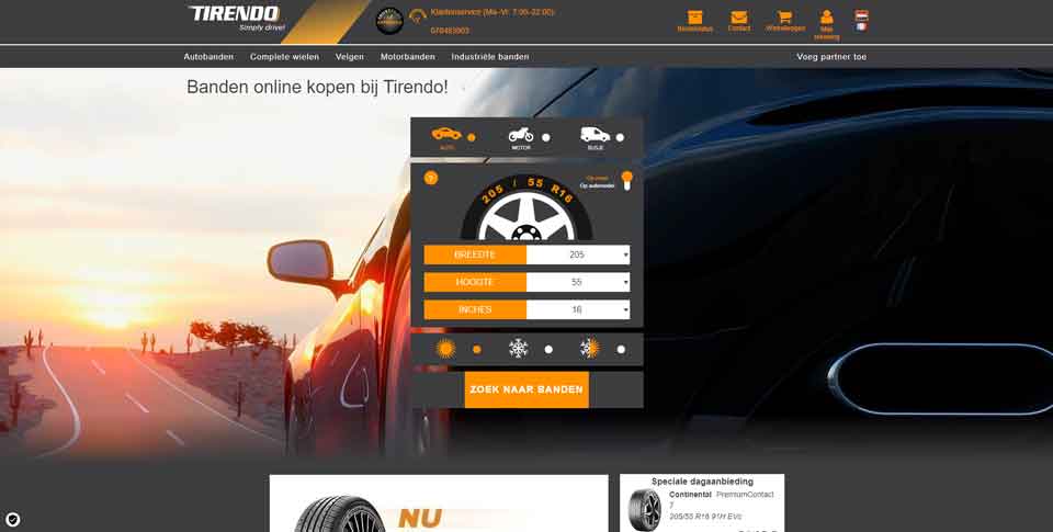 Tirendo  Official Website