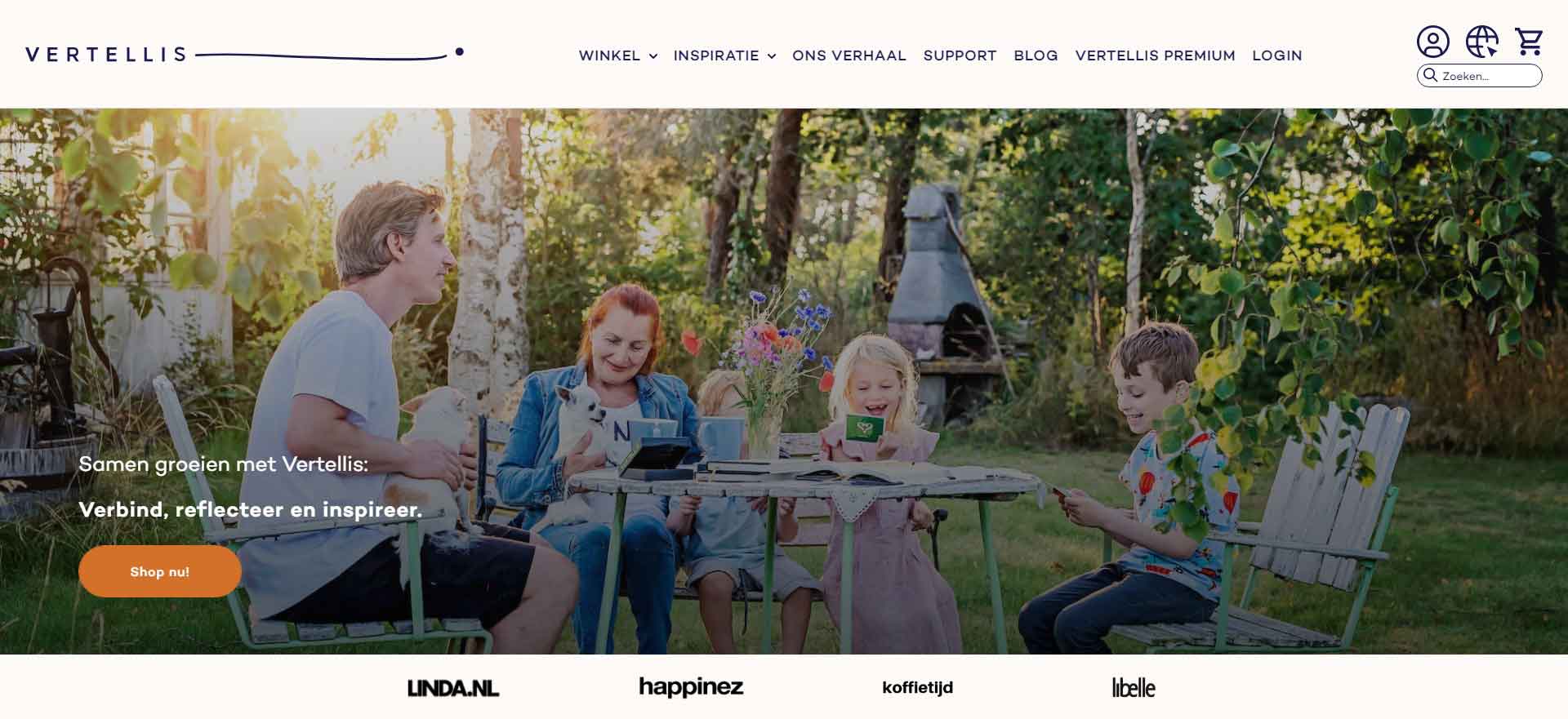 Vertellis Official Website: Dutch Relationship Board Game Brand