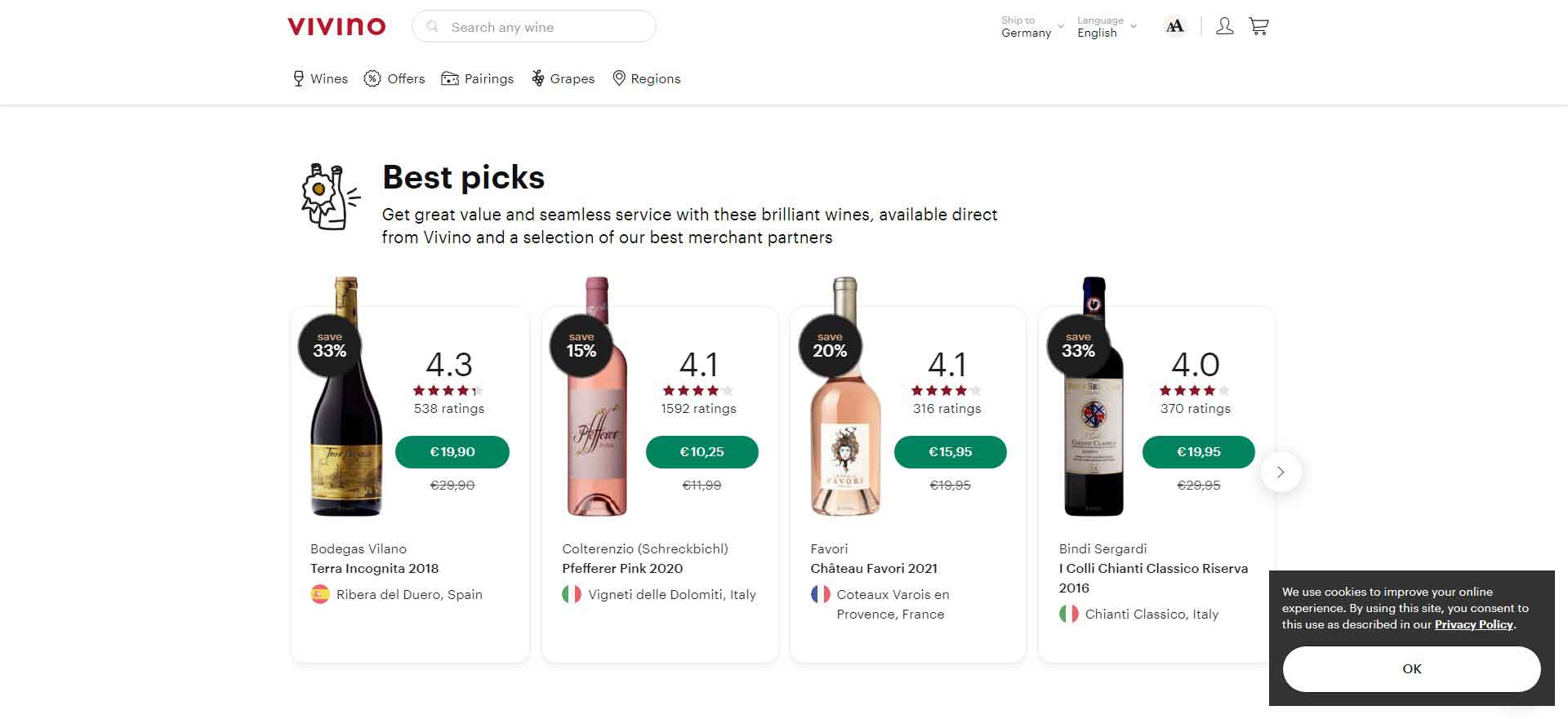 Vivino: The World's Wine Review and Purchase Website