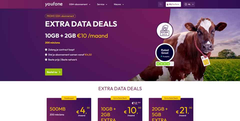Youfone  Official Website