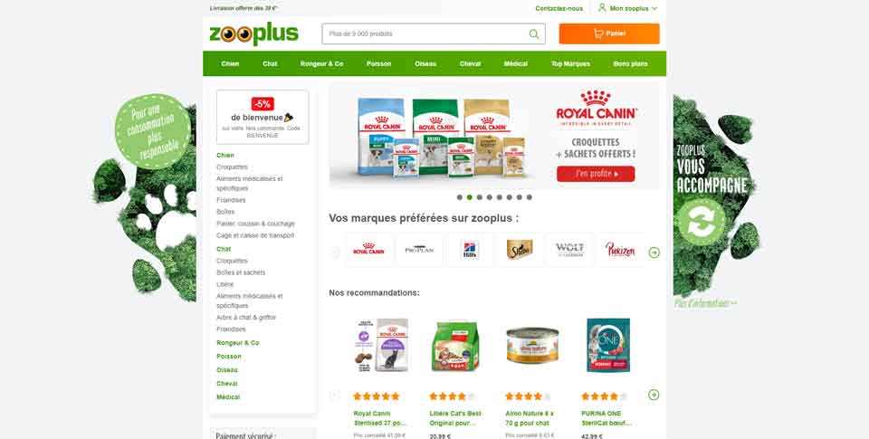 Zooplus Official Website