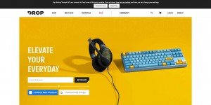 Drop: American E-commerce Platform Website