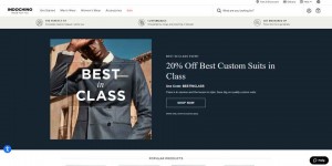 Indochino: Canadian High-end Custom Suit Brand Website