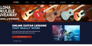 Guitar Lesson Video Website: JamPlay Official Website