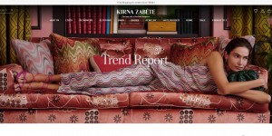Fashionable American Luxury Brand Retailer: Kirna Zabête Website
