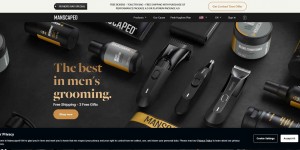 American Male Grooming Brand: Manscaped Website