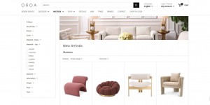 OROA Official Website: A Home Décor and Furnishing Brand