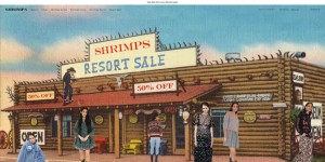 Shrimps.com: Nostalgic Ocean-Themed Fashion Official Website
