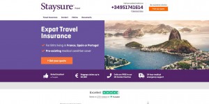 UK Travel Insurance Brand: The Staysure Website