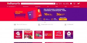 Brazilian Building Materials Brand: Telhanorte Official Website