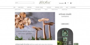 Eco-friendly Home Décor Brand: The VivaTerra Website