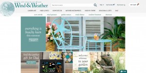 US Weather Forecasting and Outdoor Décor Brand: The Wind & Weather Website