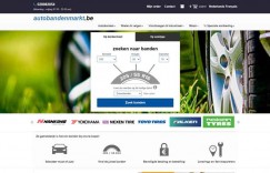Autobandenmarkt Official Website: Belgian Car Tire Shopping Website