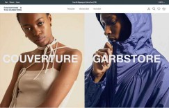 Couverture: British Fashion Concept Store Brand