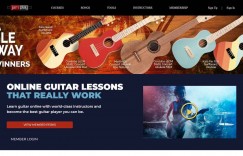 Guitar Lesson Video Website: JamPlay Official Website
