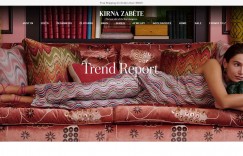 Fashionable American Luxury Brand Retailer: Kirna Zabête Website