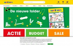 Dutch Toy Brand Retail Chain: Top1Toys Website