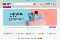 Quem Disse, Berenice? Official Website: A Brazilian Cosmetics Brand